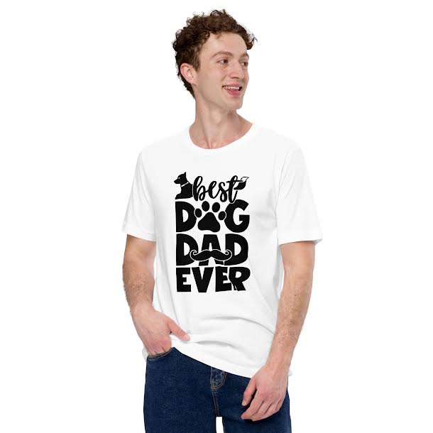 T-Shirts for Men - Best Dog Dad Ever