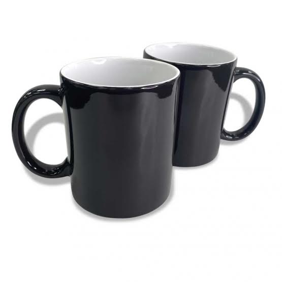 
  
  All-Black Color Changing 11oz Ceramic Mug
  
