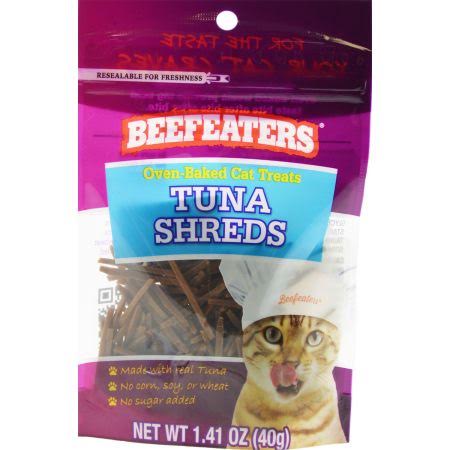 
  
  Beefeaters Oven Baked Tuna Shreds Cat Treats
  
