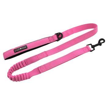 Soft Pull Traffic Dog Leash - Candy Pink