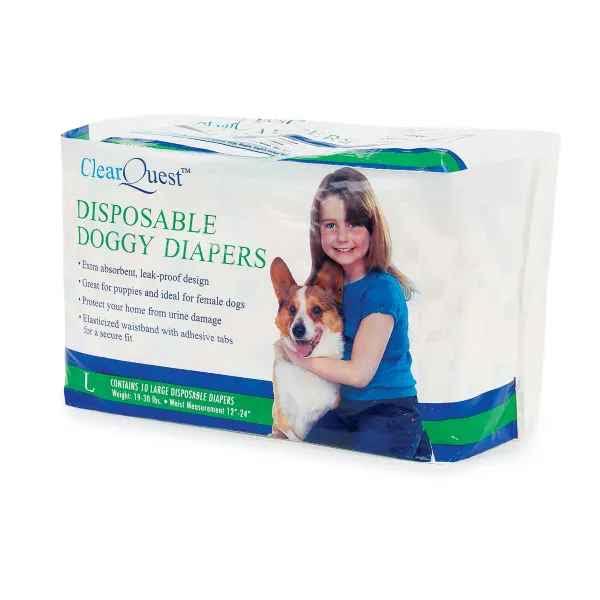 ClearQuest Disposable Doggy Diapers