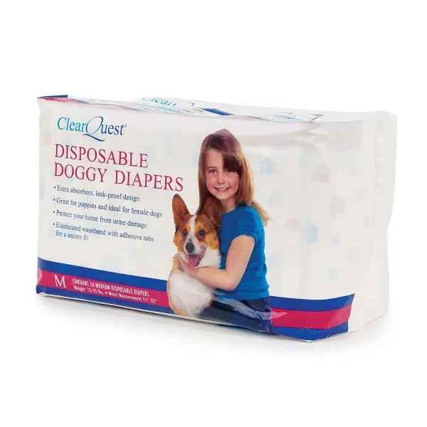 ClearQuest Disposable Doggy Diapers