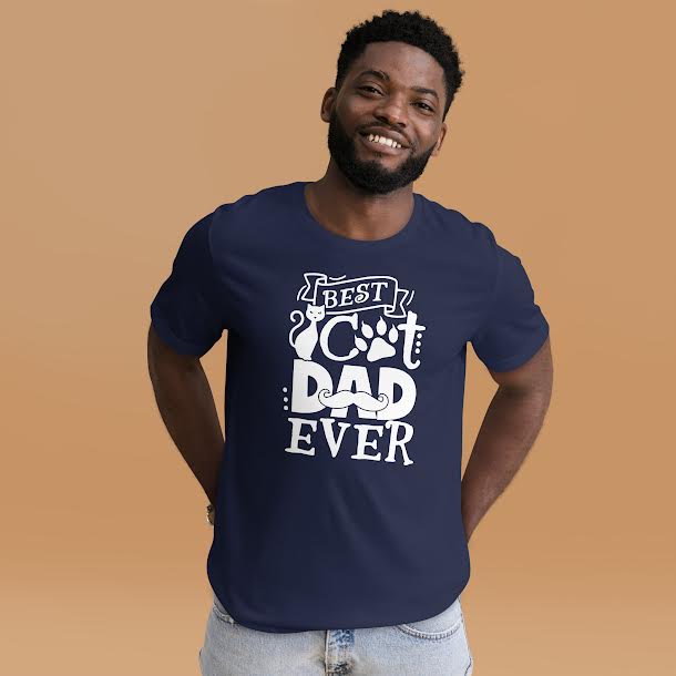 T-Shirts for Men - Best Cat Dad Ever