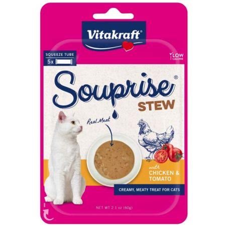 VitaKraft Souprise Stew Lickable Cat Treat Chicken and Tomato