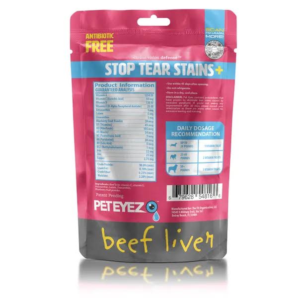 PET EYEZ™ Freeze Dried Vitamin Dog Treats