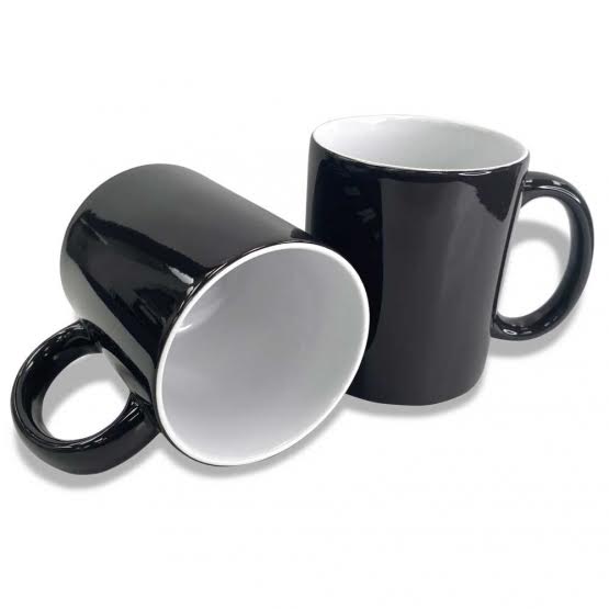 
  
  All-Black Color Changing 11oz Ceramic Mug
  
