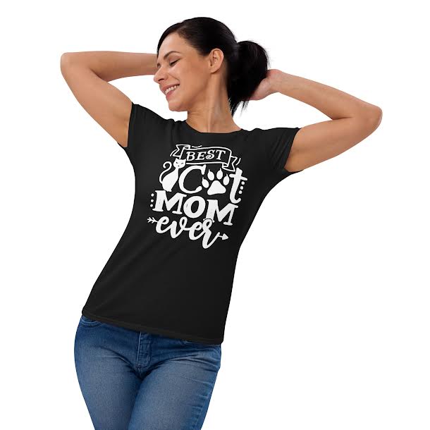 T-Shirts for women - Best Cat Mom Ever