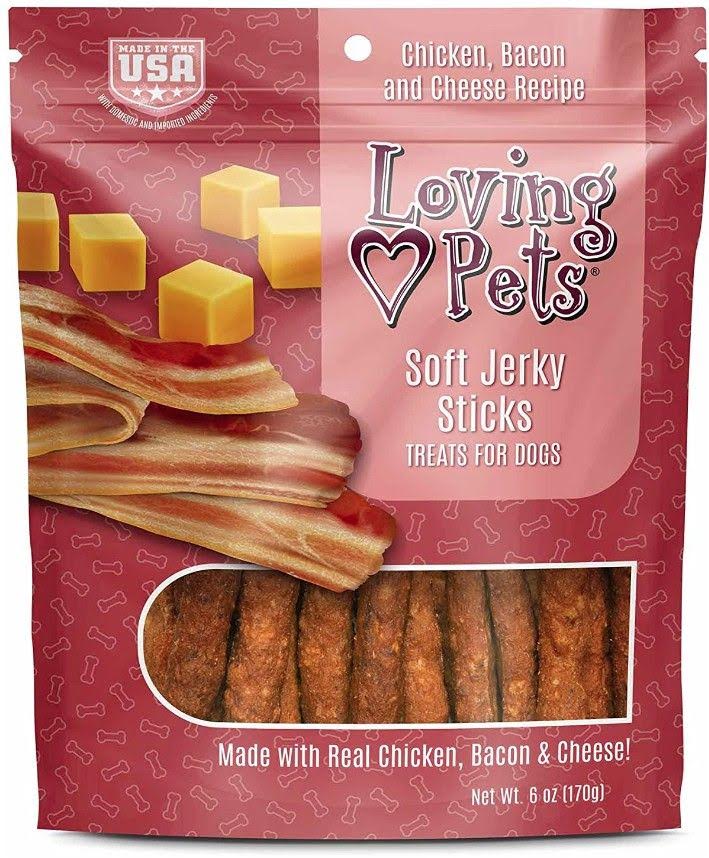 
  
  Loving Pets Soft Jerky Sticks Bacon Flavor
  
