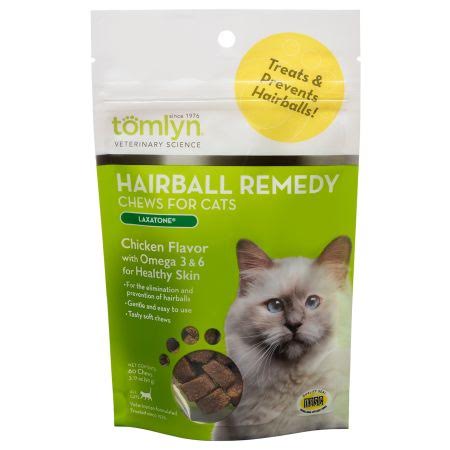 Tomlyn Hairball Remedy Chews for Cats