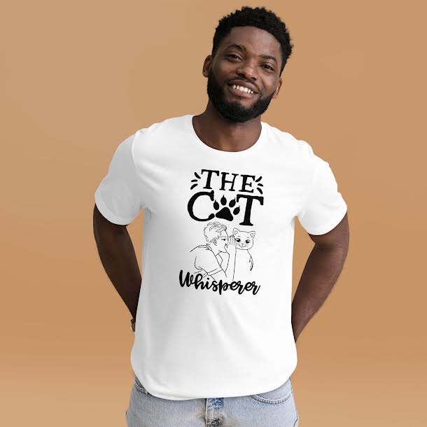 T-Shirts for Men - The Cat Whisperer
