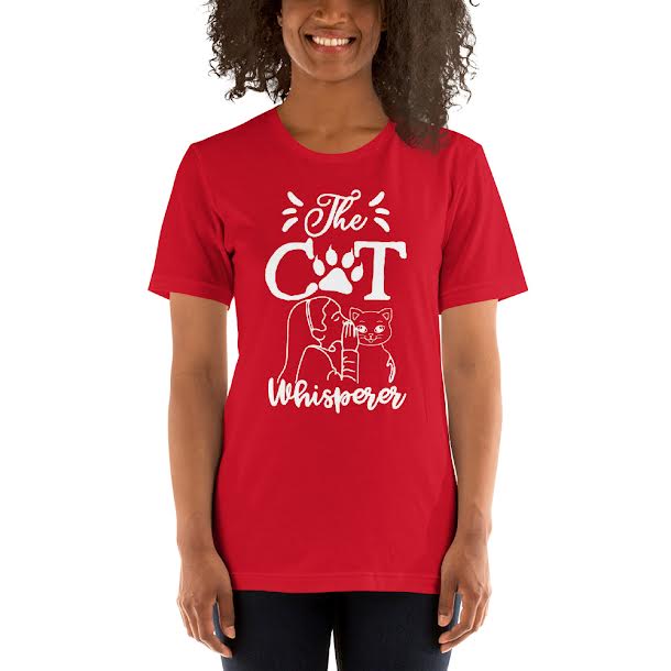 
  
  T-Shirts for women - The Cat Whisperer
  
