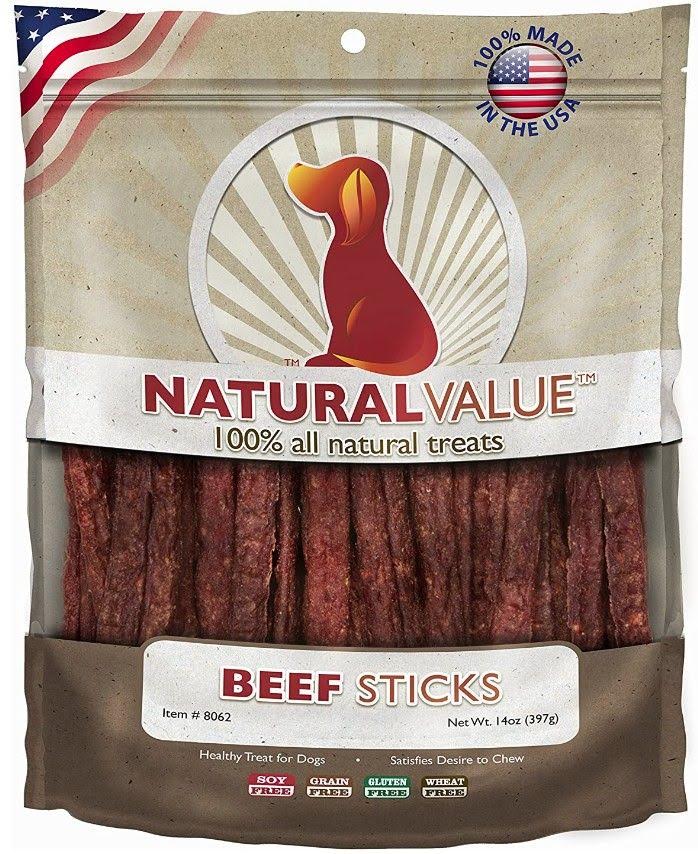 
  
  Loving Pets Natural Value Beef Sticks
  
