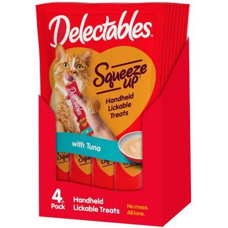 Hartz Delectables Squeeze Up Cat Treat - Tuna