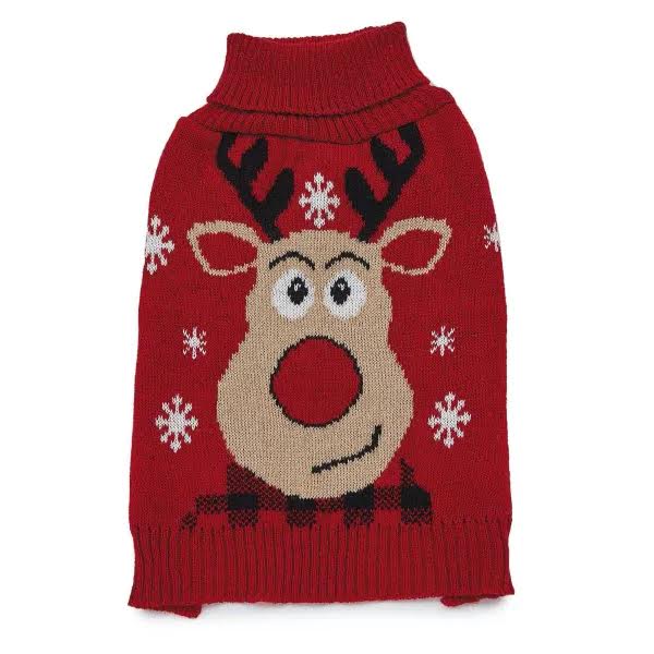 Zack & Zoey Red Reindeer Holiday Sweaters