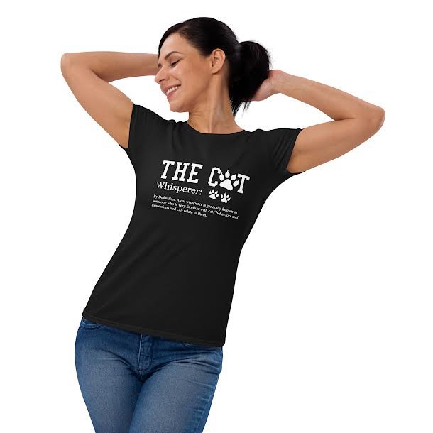 
  
  T-Shirts for women - The Cat Whisperer
  
