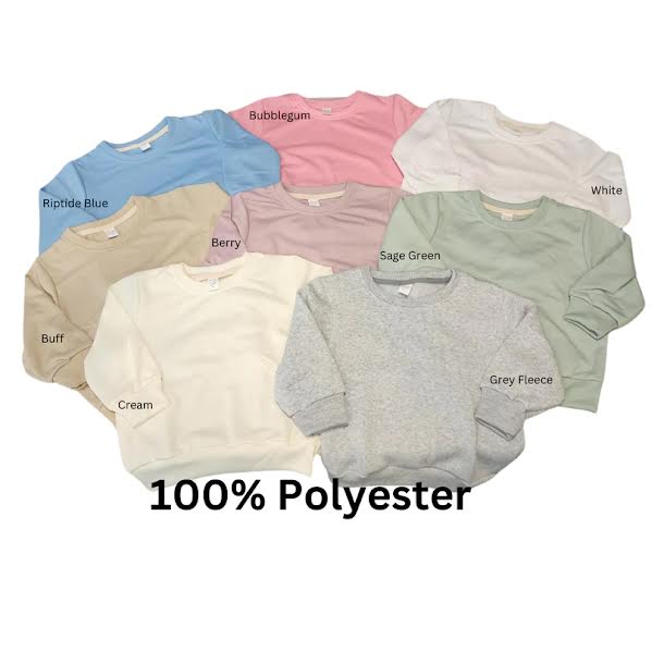 Sublimation Kids Sweatshirt