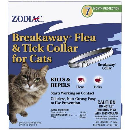 Zodiac Breakaway Flea & Tick Collar for Cats