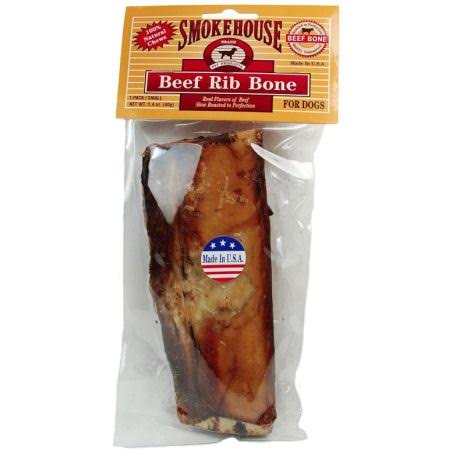 
  
  Smokehouse Beef Rib Bone Natural 6 Inch Long Dog Treat
  
