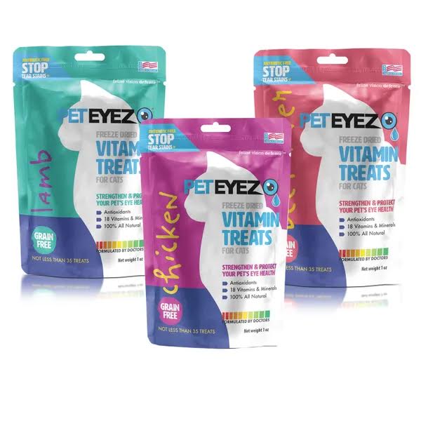 PET EYEZ™ Freeze Dried Vitamin Cat Treats