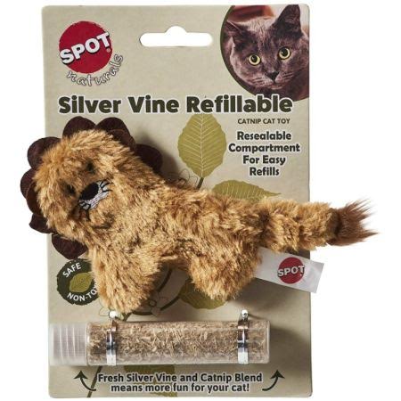 
  
  Spot Silver Vine Refillable Cat Toy Assorted Characters
  
