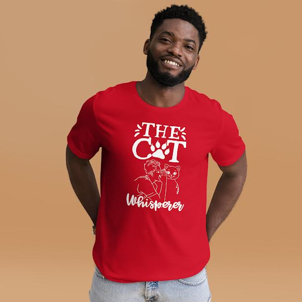 T-Shirts for Men - The Cat Whisperer