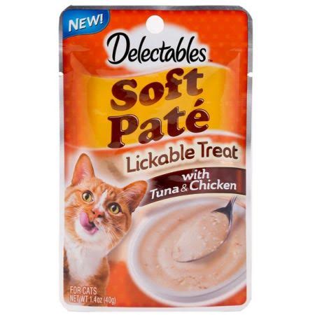 Hartz Soft Pate Lickable Treat for Cats Tuna and Chicken