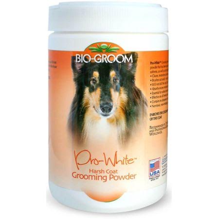 Bio Groom Pro-White Harsh Coat Grooming Powder for Dogs