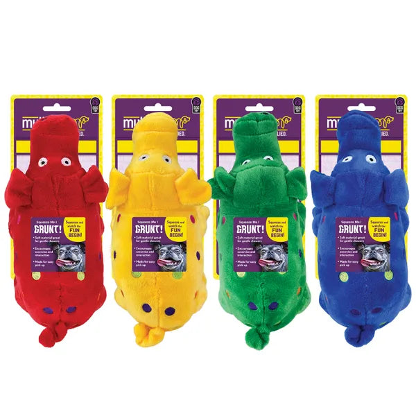 
  
  MultiPet Globlet Polka Dot Plush Pig Dog Toys ( Assorted Colors)
  
