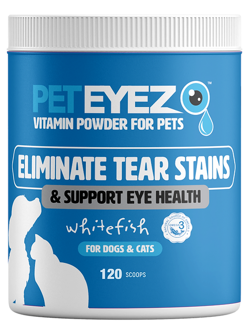 Pet Eyez™️ Whitefish Food Topper Vitamin Powder