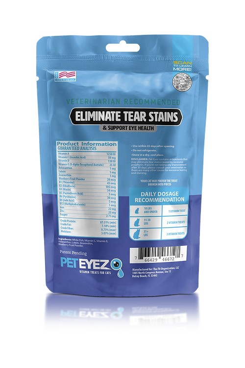 PET EYEZ™ Freeze Dried Vitamin Cat Treats