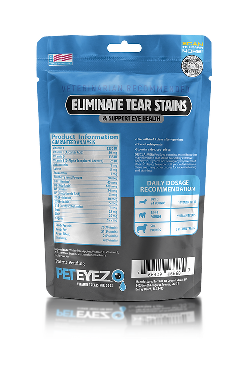 PET EYEZ™ Freeze Dried Vitamin Dog Treats