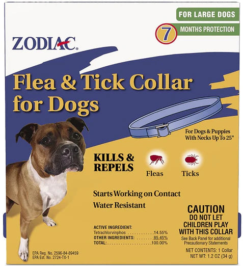 
  
  Zodiac Flea and Tick Collar for Large Dogs
  
