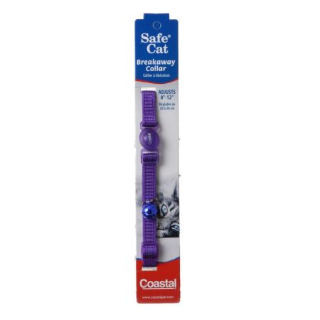 
  
  Coastal Pet Safe Cat Nylon Adjustable Breakaway Collar Purple
  

