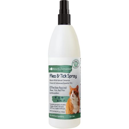 Miracle Care Natural Flea and Tick Spray for Cats