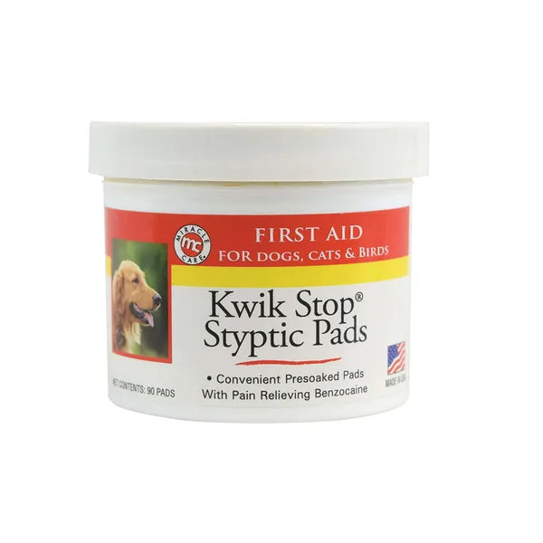 Gimborn Kwik Stop Styptic Pads 90Ct