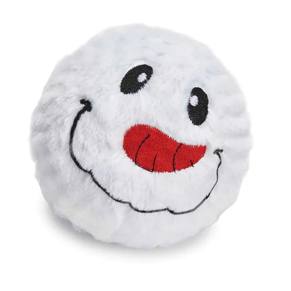 Grriggles Snowman Spikey Squeaker Ball