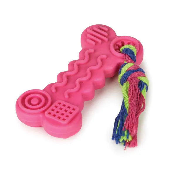 Digger's TPR Bone And Rope Toy