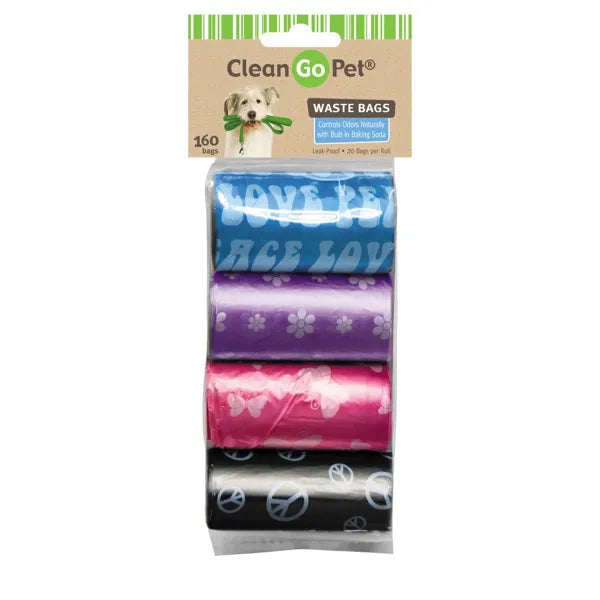 Clean Go Pet Dog Waste Bags, 8 Pk