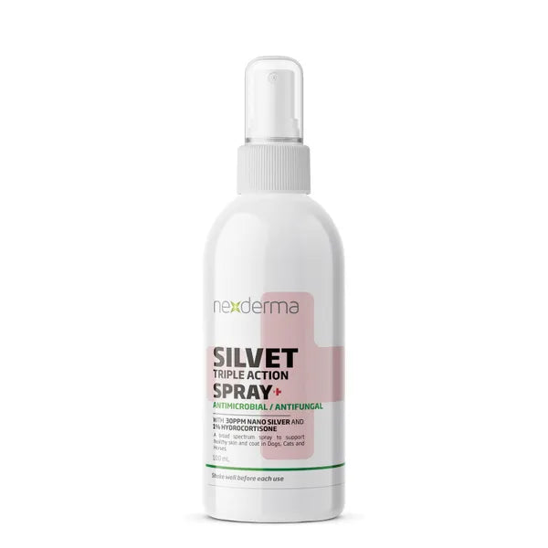 Nexderma Silvet Hydrocortisone Spray 4oz