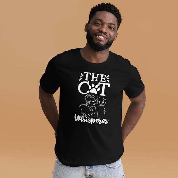 T-Shirts for Men - The Cat Whisperer