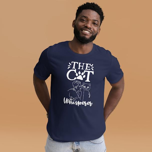 T-Shirts for Men - The Cat Whisperer