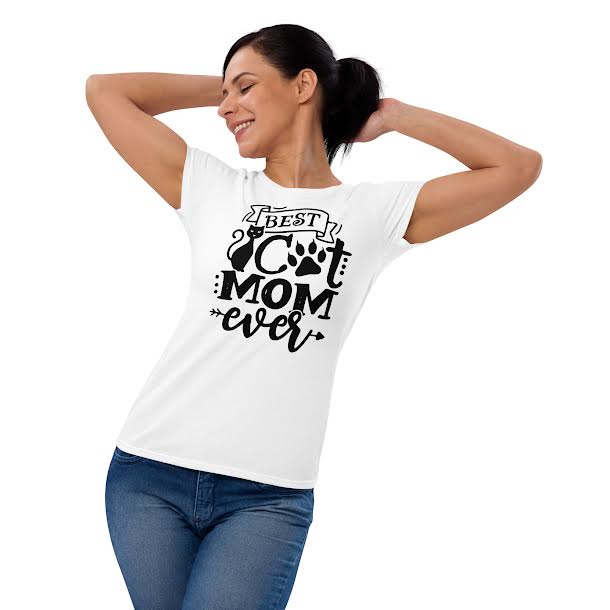 T-Shirts for women - Best Cat Mom Ever