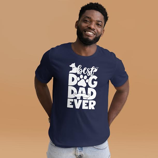 T-Shirts for Men - Best Dog Dad Ever