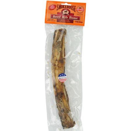 Smokehouse Beef Rib Bone Natural 12" Long Dog Treat