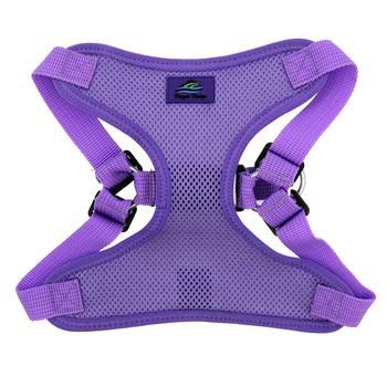 Wrap and Snap Choke Free Dog Harness - Paisley Purple