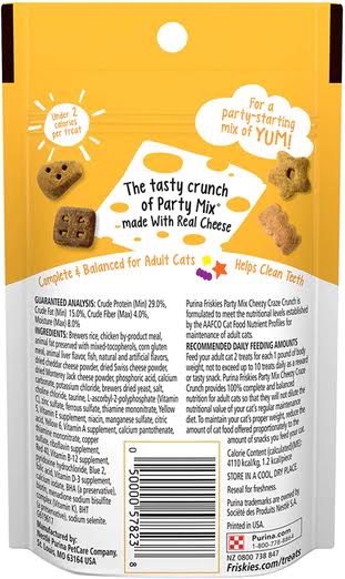 Friskies Party Mix Crunch Treats Cheezy Craze