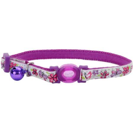 Coastal Pet Safe Cat Glow in the Dark Adjustable Collar Butterfly