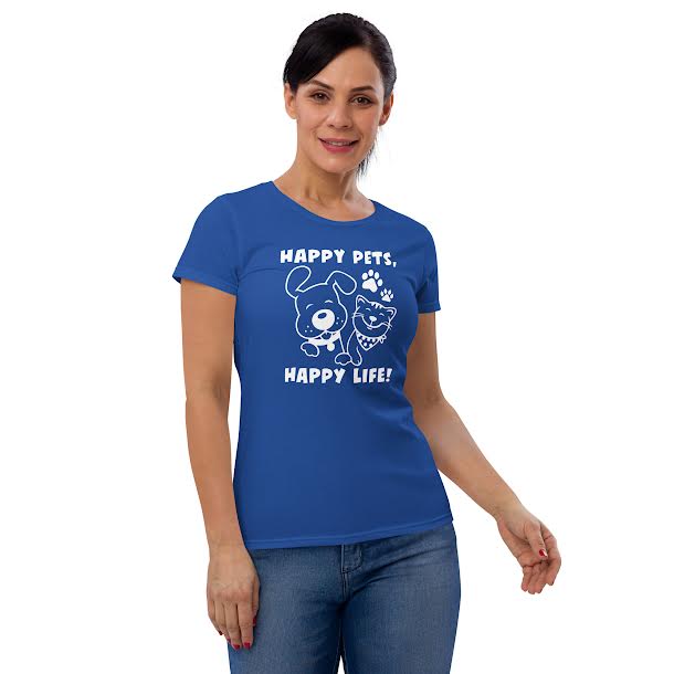 T-Shirts for women - Happy Pets Happy Life