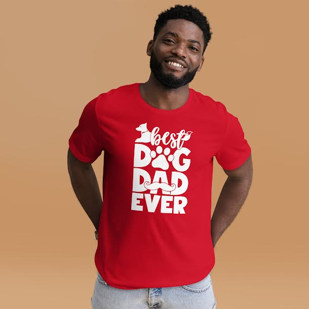 T-Shirts for Men - Best Dog Dad Ever