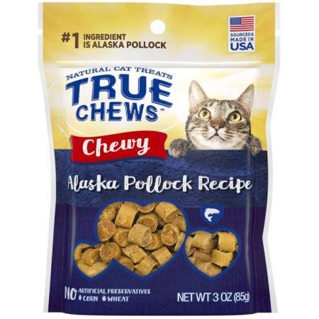 True Chews Chewy Alaska Pollock Recipe Cat Treats